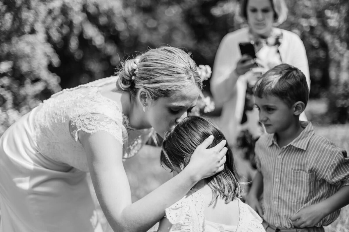 bride at Orleans house gallery Twickenham