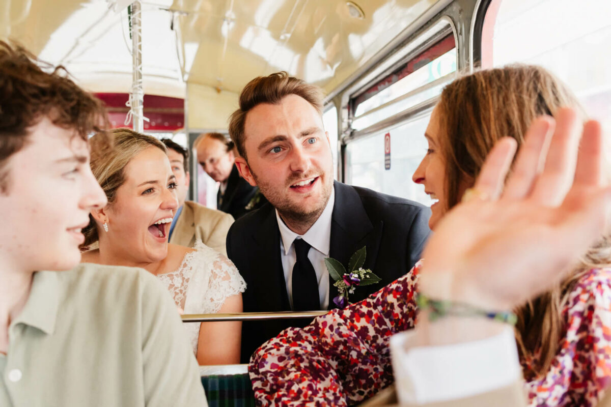 guests on red route master bus