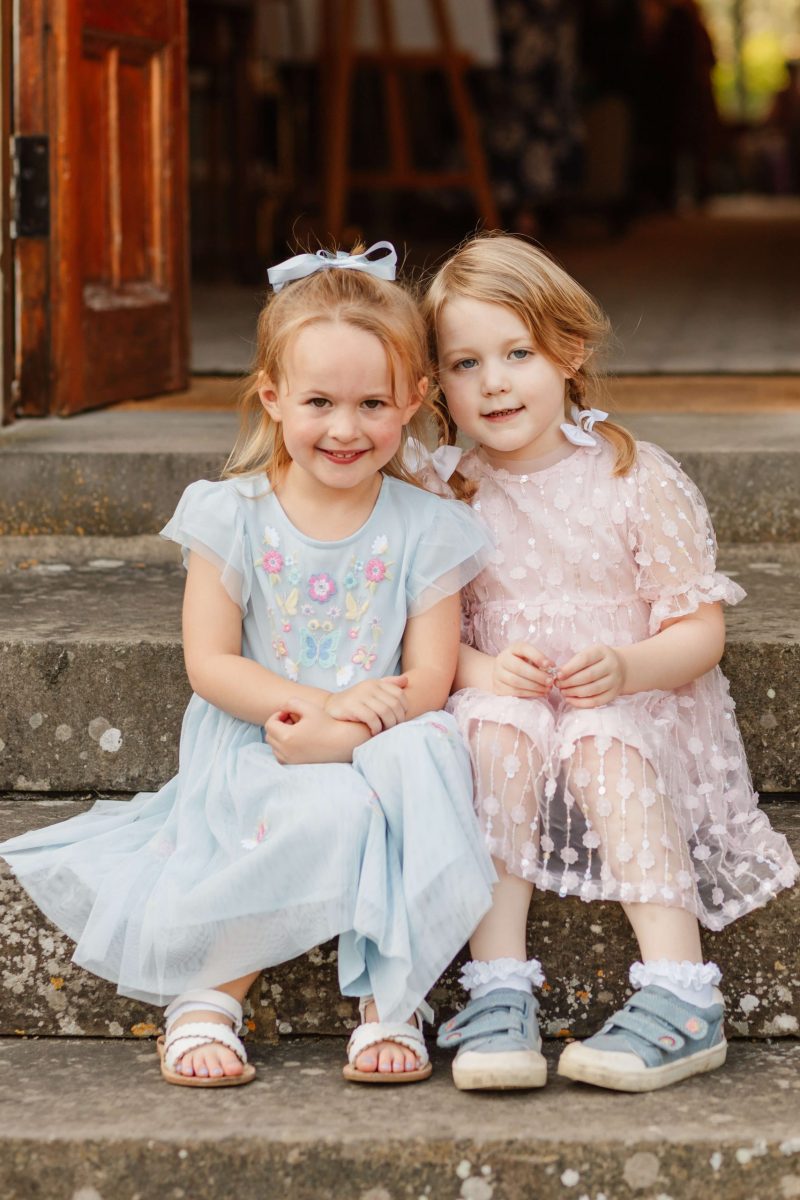 pictures of guests enjoying drinks reception at horsted place hotel