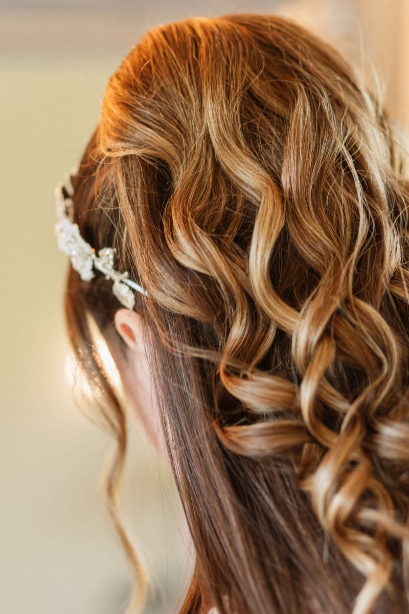 bridal prep at cider mill barn Warwickshire wedding venue