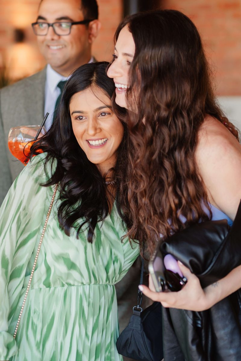 candid photographs of guests at Cider mill barn wedding