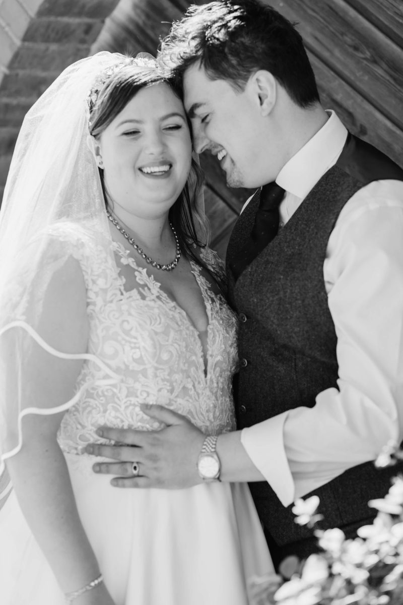 bride and groom couples portraits at cider mill barn wedding venue warwickshire