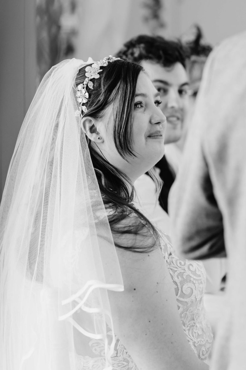 Wedding speeches at cider mill barn wedding venue warwickshire