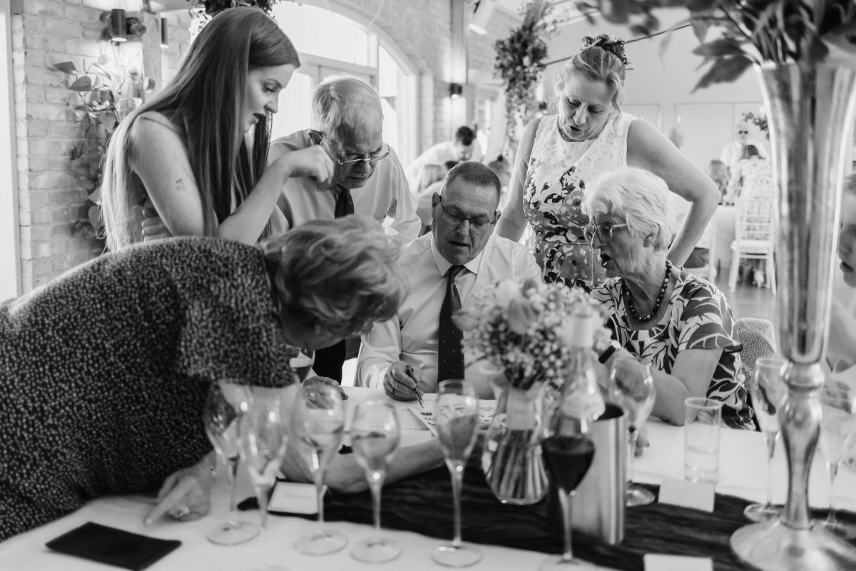 candid guest photography at cider mill barn
