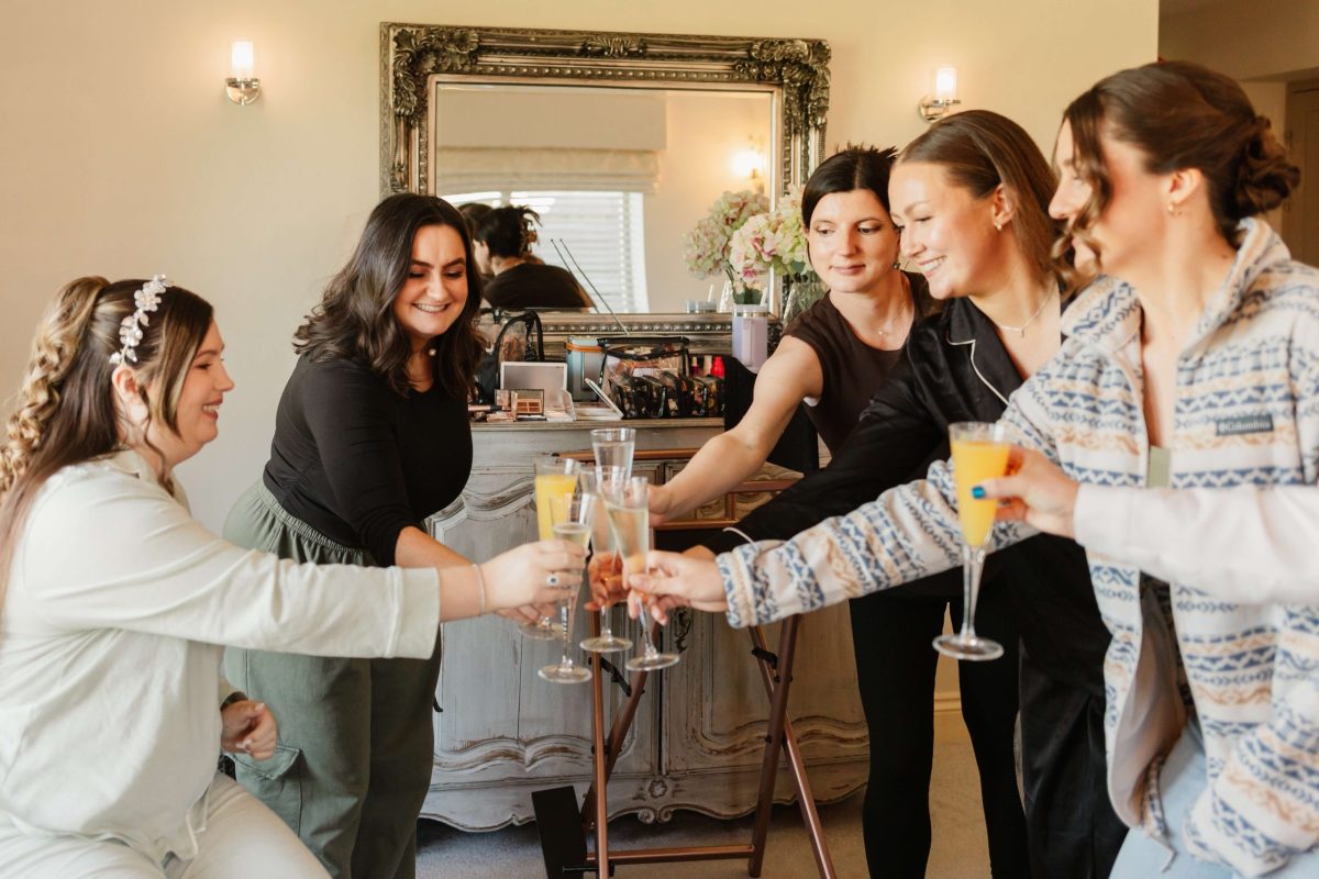 bridal prep at cider mill barn Warwickshire wedding venue