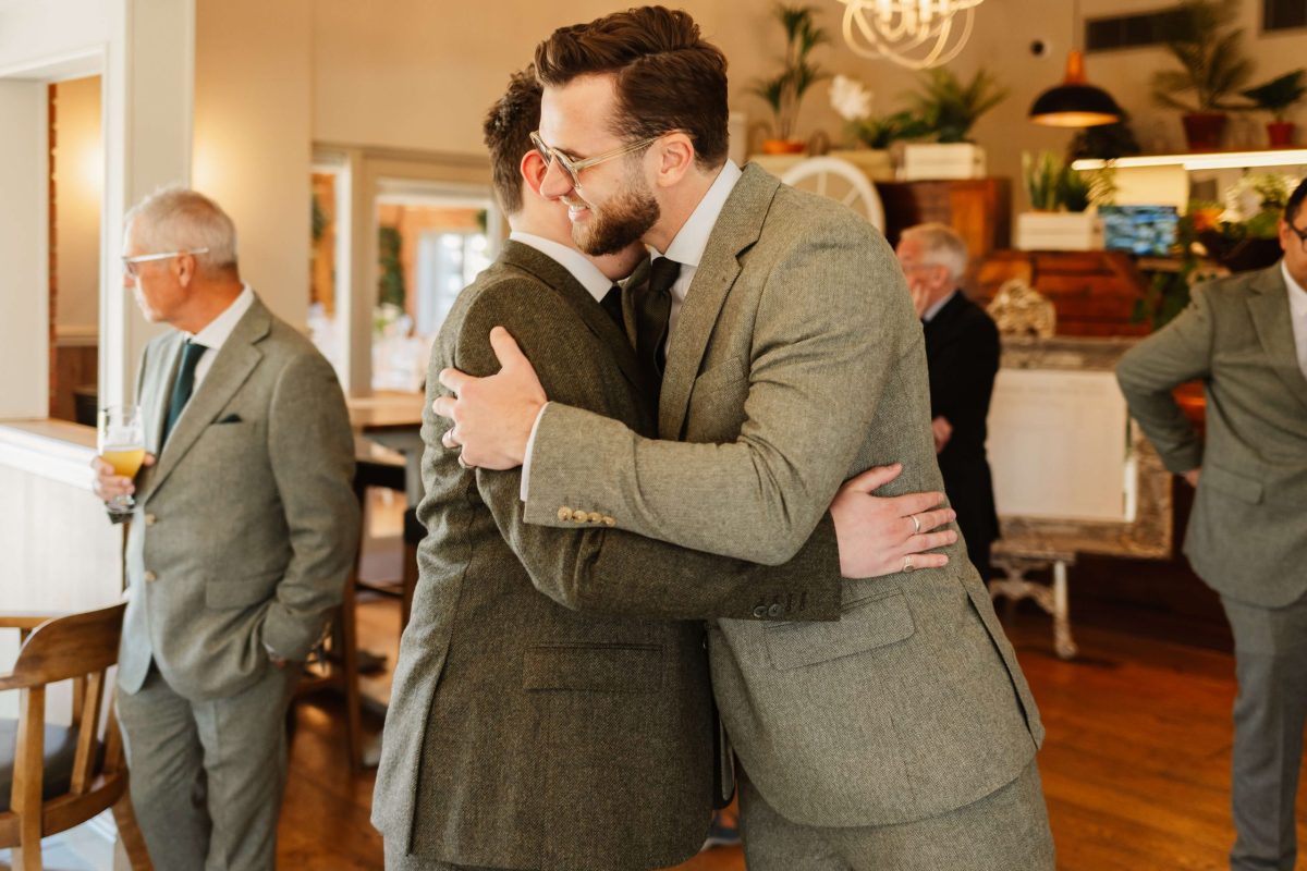 groom prep at cider mill barn warwickshire wedding venue