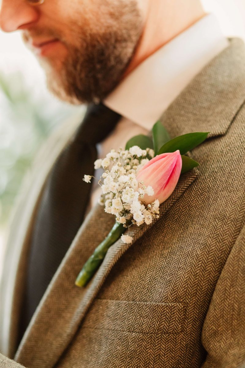 groom prep at cider mill barn warwickshire wedding venue